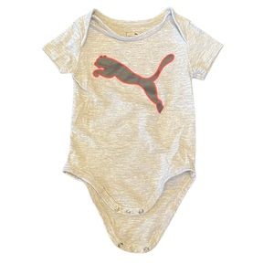 3/$25 Puma Gray Onesie NWOT